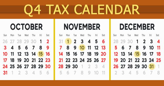 Tax Deadlines