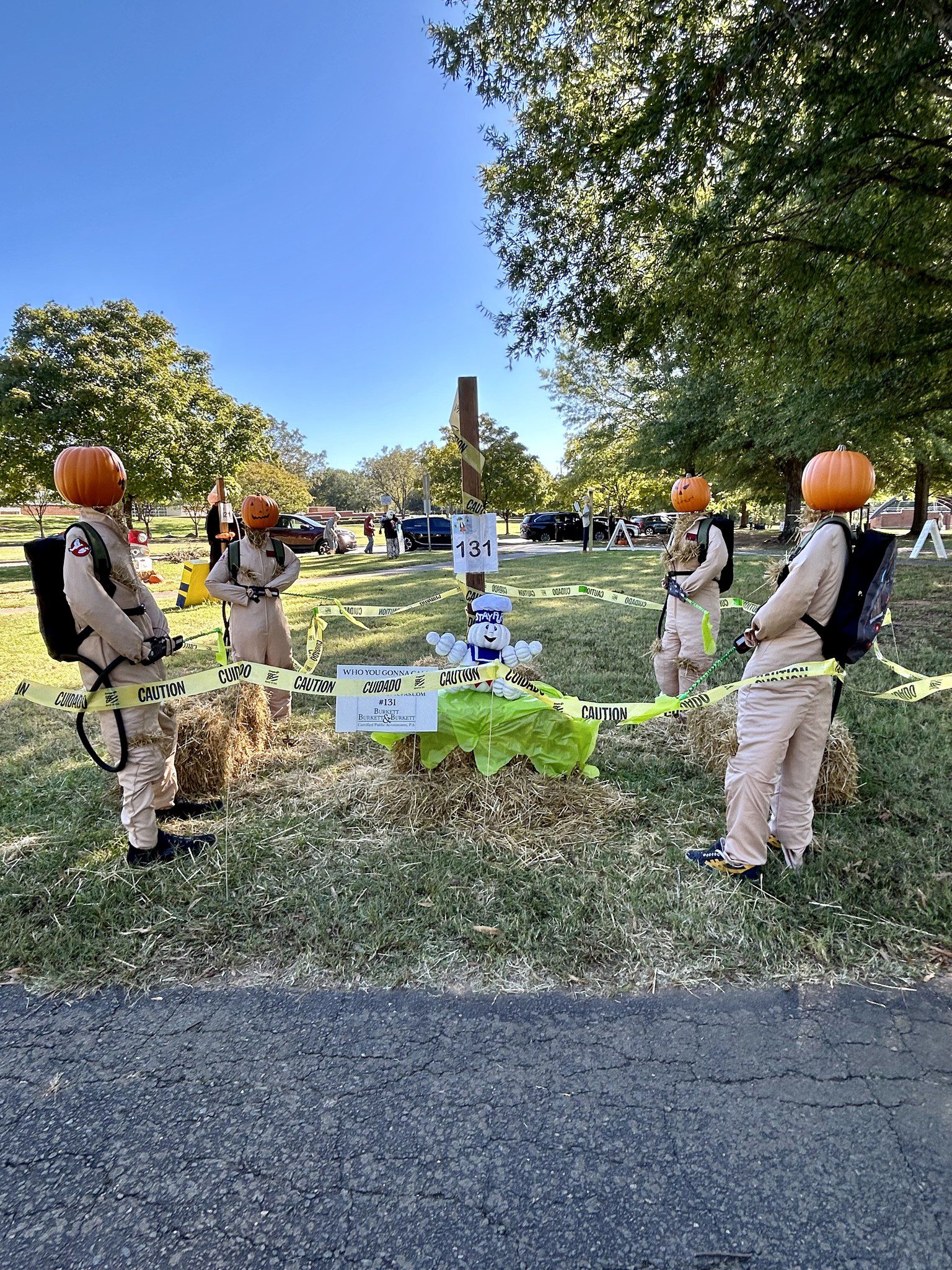 Burkett CPAs 2024 Fort Mill Scarecrow Crawl entry