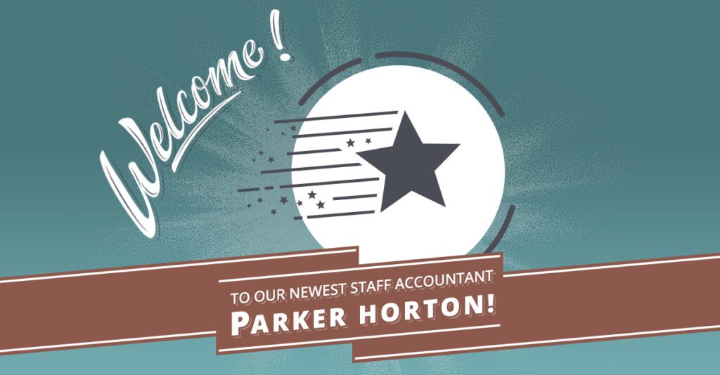 Parker Horton welcome graphic